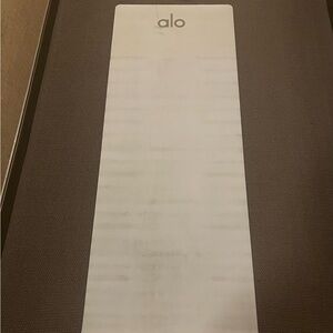 ALO Yoga White Exercise Mat